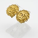 CHANEL シャネル 95P ココマーク イヤリング ゴールド ヴィンテージ アクセサリー ジュエリー レディース 【中古】