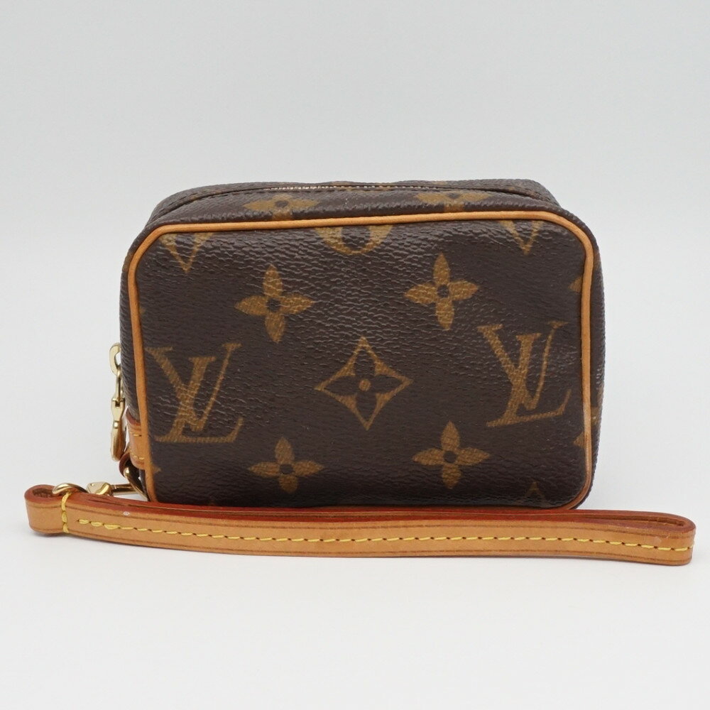 LOUIS VUITTON　ルイヴィトン　M58030　トゥルースワピティ　モノグラム・キャンバス　ブラウン　茶　ポーチ　小物入れ　ミニポーチ　メンズ小物　レディース小物　【中古】