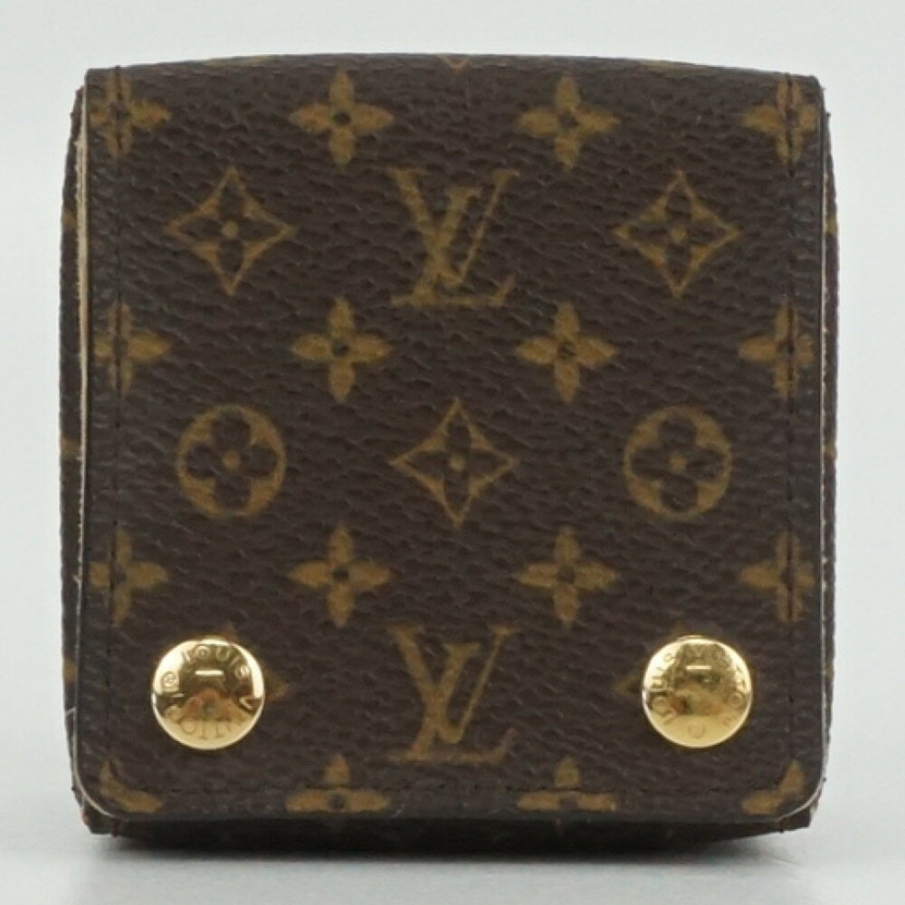 LOUIS VUITTON　ルイヴィトン　モノグラム ジュエリーケース　ブラウン系　ジュエリーボックス　アクセサリーケース　小物入れ　レディース　メンズ　【中古】