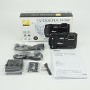 Nikon　ニコン　COOLPIX W300　デジタルカメラ　ブラック　黒　1605万画素　Bluetooth　デジカメ　スマホ接続　カメラ　【中古】