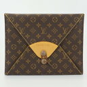 LOUIS VUITTON ルイヴィトン M99045 ヴィジョネア No18 100周年記念2500個限定 モノグラム ブラウン クラッチバッグ セカンドバッ...