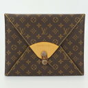 LOUIS VUITTON　ルイヴィトン　M99045　ヴィジョネア　No18　100周年記念2500個限定　モノグラム　ブラウン　クラッチバッグ　セカンドバッグ　冊子付き　メンズ　レディース　未使用品　【中古】