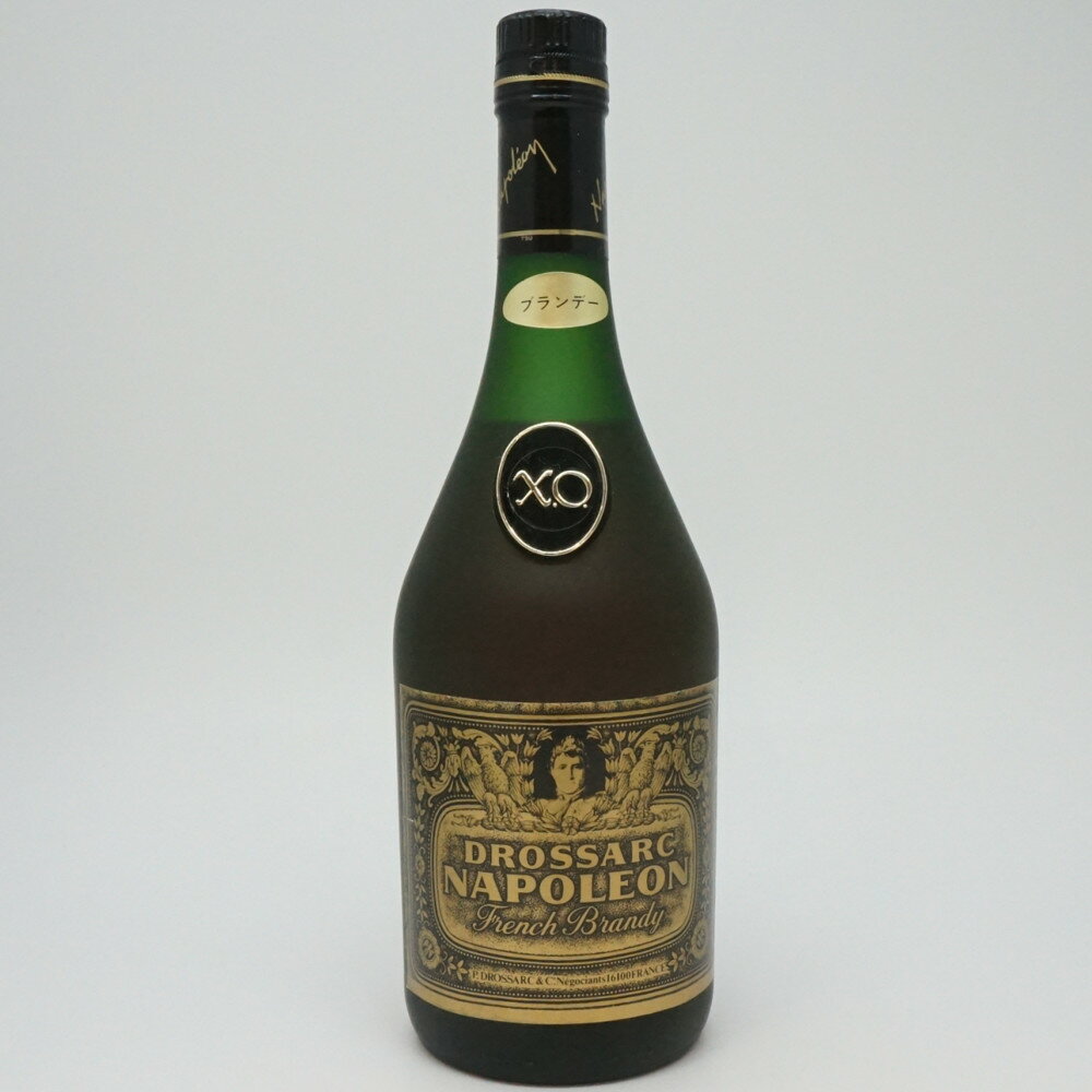 DROSSARC NAPOLEON X.O.　ドロサック ナポレオン X.O.　フレンチブランデー　フランス　アルコール度数40度　容量700ml　酒　未開栓　【中古】