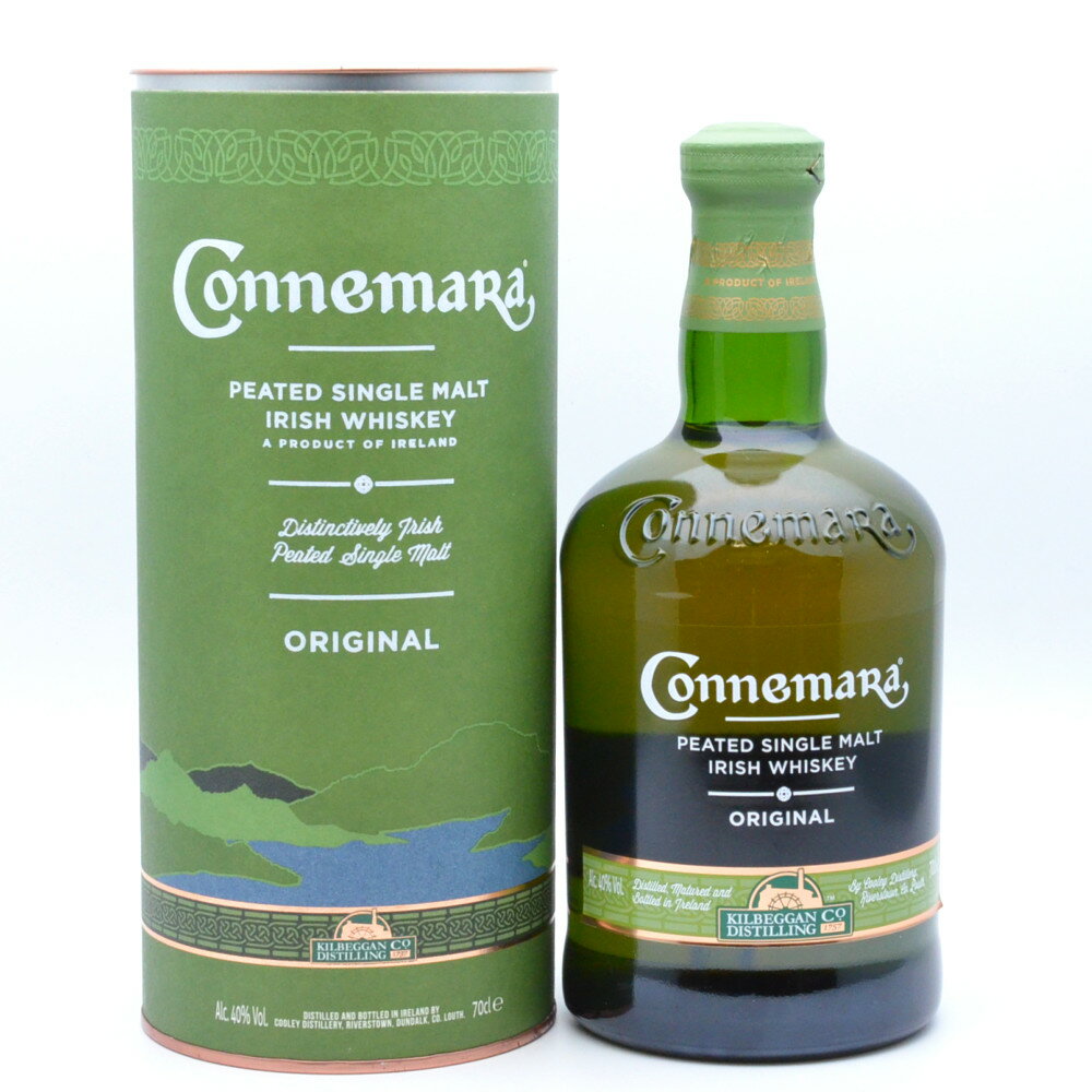 IRISH WHISKEY ConnemaRA　アイリッシュウイスキーカネマラ　アイルランド　モルト　アルコール度数40度　容量700ml　酒　未開栓　【中古】