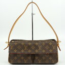 LOUIS VUITTON ルイヴィトン M51164 M51164 ヴィバシテMM モノグラム キャンバス ブラウン ハンドバッグ 肩掛け ワンショルダー レディース 【中古】