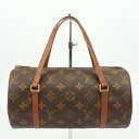 LOUIS VUITTON ルイ・ヴィトン M51366 パピヨン26 モノグラム・キャンバス ブラウン 茶 ハンドバッグ ボストンバッグ ミニボストン メンズ...