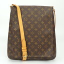 LOUIS VUITTON ルイヴィトン M51256 ミュゼット モノグラム・キャンバス ブラウン 茶 ショルダーバッグ 肩掛けバッグ 斜め掛けバッグ メンズ...