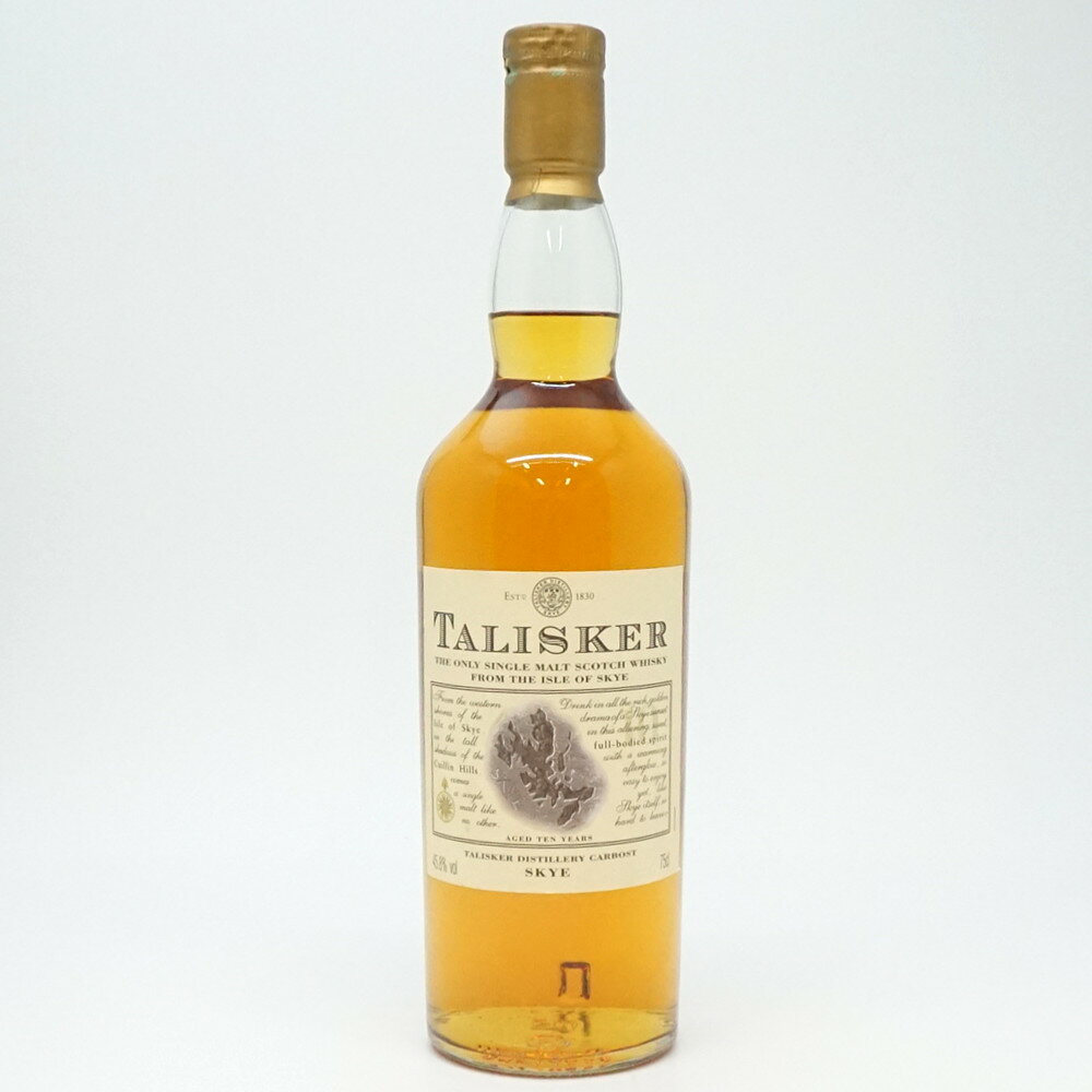 TALISKER TALISKER　タリスカー 10年　スコッチウイスキー　スコットランド　モルト　アルコール度数45.8度　容量750ml　酒　未開栓　【中