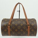 LOUIS VUITTON ルイヴィトン M51386 パピヨン26 モノグラム・キャンバス ブラウン 茶 ハンドバッグ ショルダーバッグ 肩掛け 手提げ ミニ...
