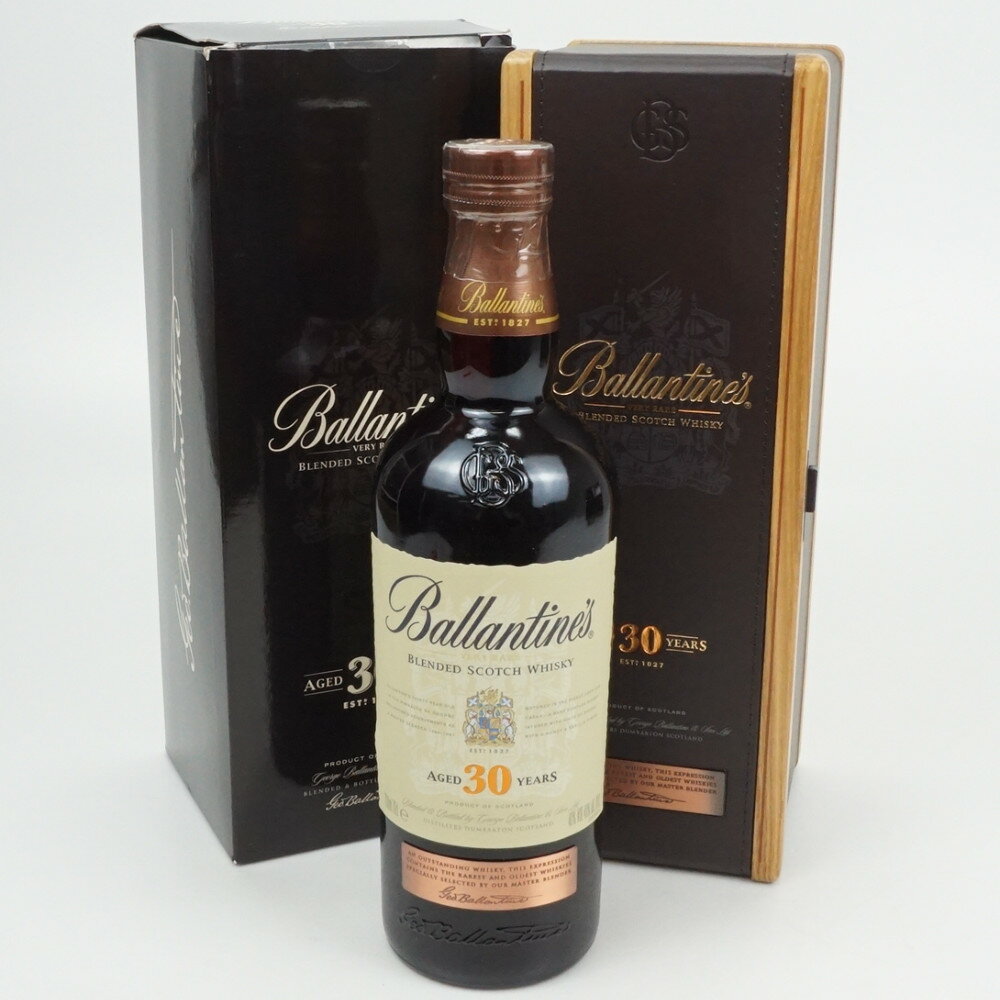 Ballantine's 30年　バランタイン　スコッチウイスキー　スコットランド　ブレンデッド　アルコール度数40度　容量700ml　酒　未開栓　【中古】