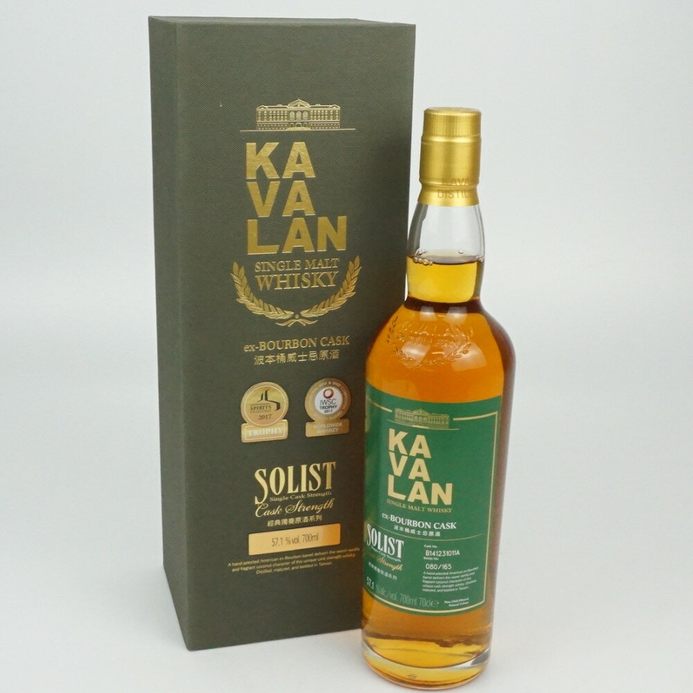 KAVALAN SOLIST ex-BOURBON CASK@Jo \Xg o[{JXN@VOg@p@AR[x57.1x@e700ml@@J@yÁz