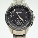 SEIKO セイコー SAGA233 8B63-0AA0 ブライツ フライトエキスパート ブラック チタン ソーラー電波 クォーツ 42mm デイデイト メンズ時計 腕時計 【中古】