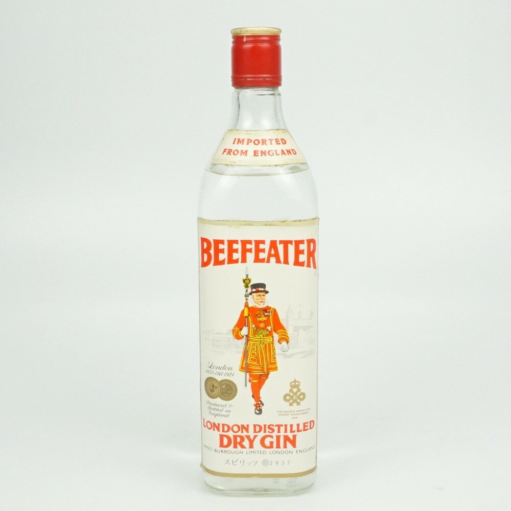 BEEFEATER DRY GIN ビーフィーター ドライジン スピリッツ イギリス アルコール度数47度 容量760ml 酒 未開栓 【中古】