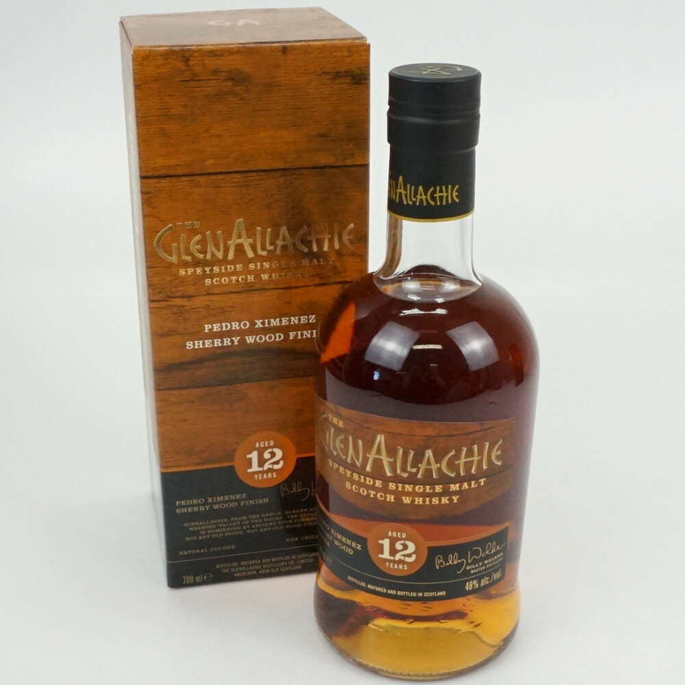 GLENALLACHIE GLENALLACHIE 12年 PEDRO XIMENEZ SHERRY WOOD FINISH　グレンアラヒー　モルト　スコッチウイスキ