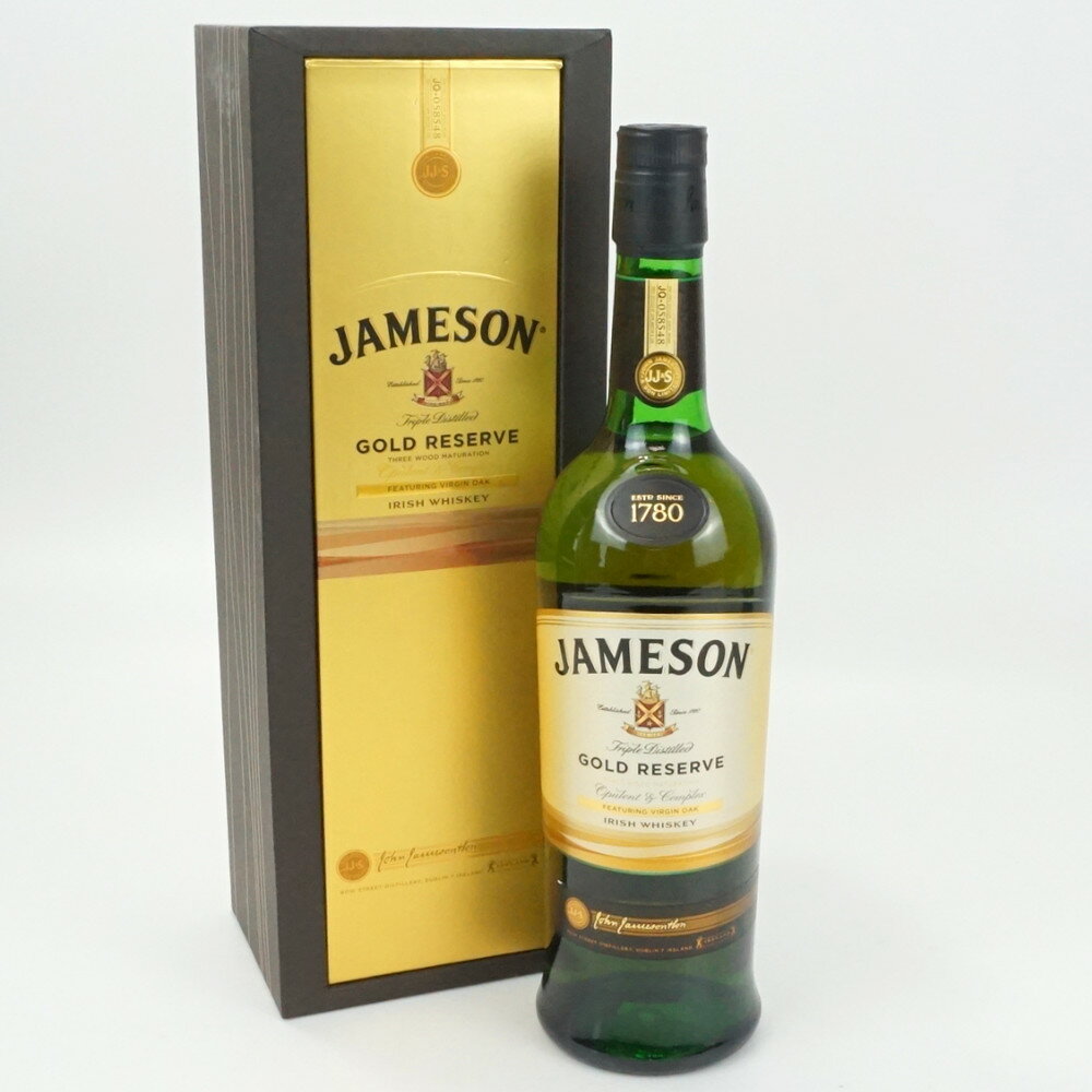 JAMESON GOLD RESERVE　ジェムソン ゴールドリザーブ　ブレンデッド　アイリッシュウイスキー　アイルランド　アルコール度数40度　容量700ml　酒　未開栓　【中古】