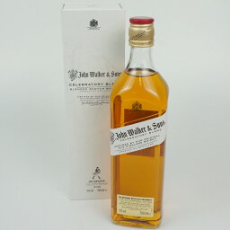 John Walker＆Sons CELEBRATORY BLEND ジョン・ウォーカー　ブレンデッド　スコッチウイスキー　スコットランド　アルコール度数51度　容量700ml　酒　未開栓　【中古】