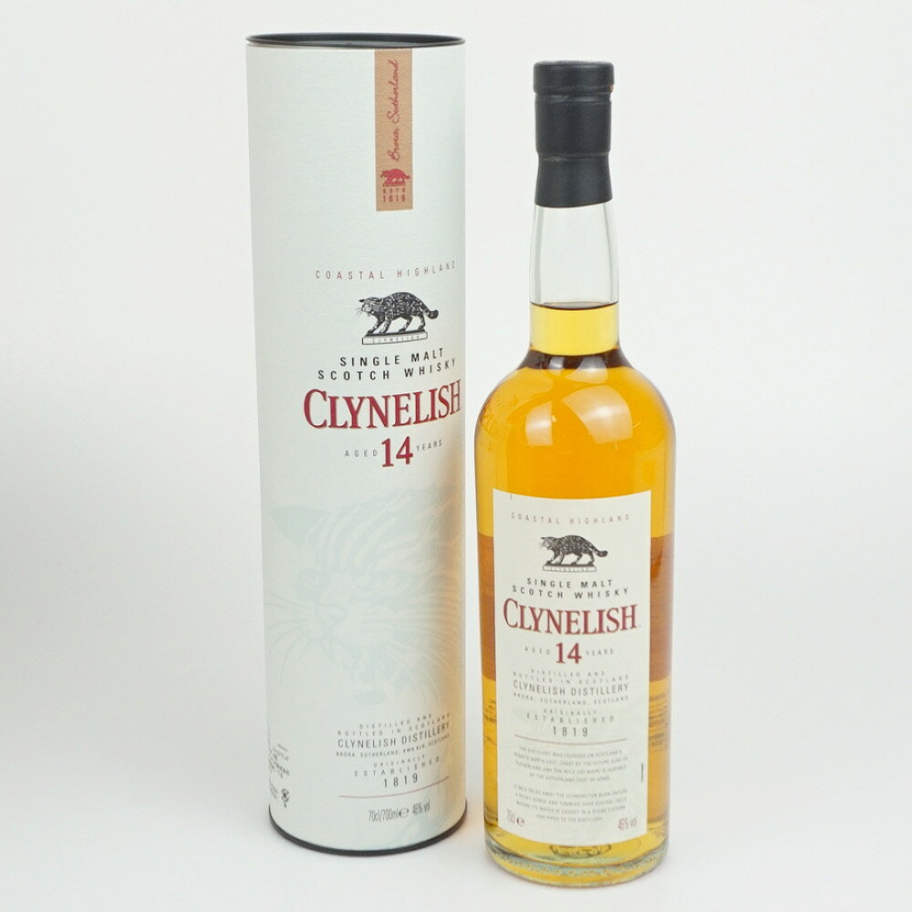 CLYNELISH CLYNELISH 14年　クライヌリッシュ　シングルモルト　スコッチウイスキー　スコットランド　アルコール度数46度　容量700ml　酒　