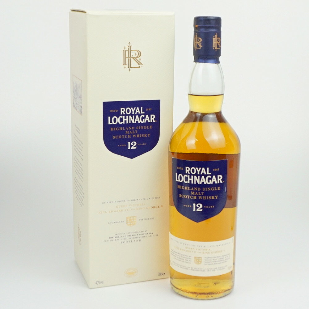 ROYAL LOCHNAGAR ROYAL LOCHNAGAR 12年　ロイヤルロッホナガー　シングルモルト　スコッチウイスキー　スコットランド　アルコール度数40度　容量