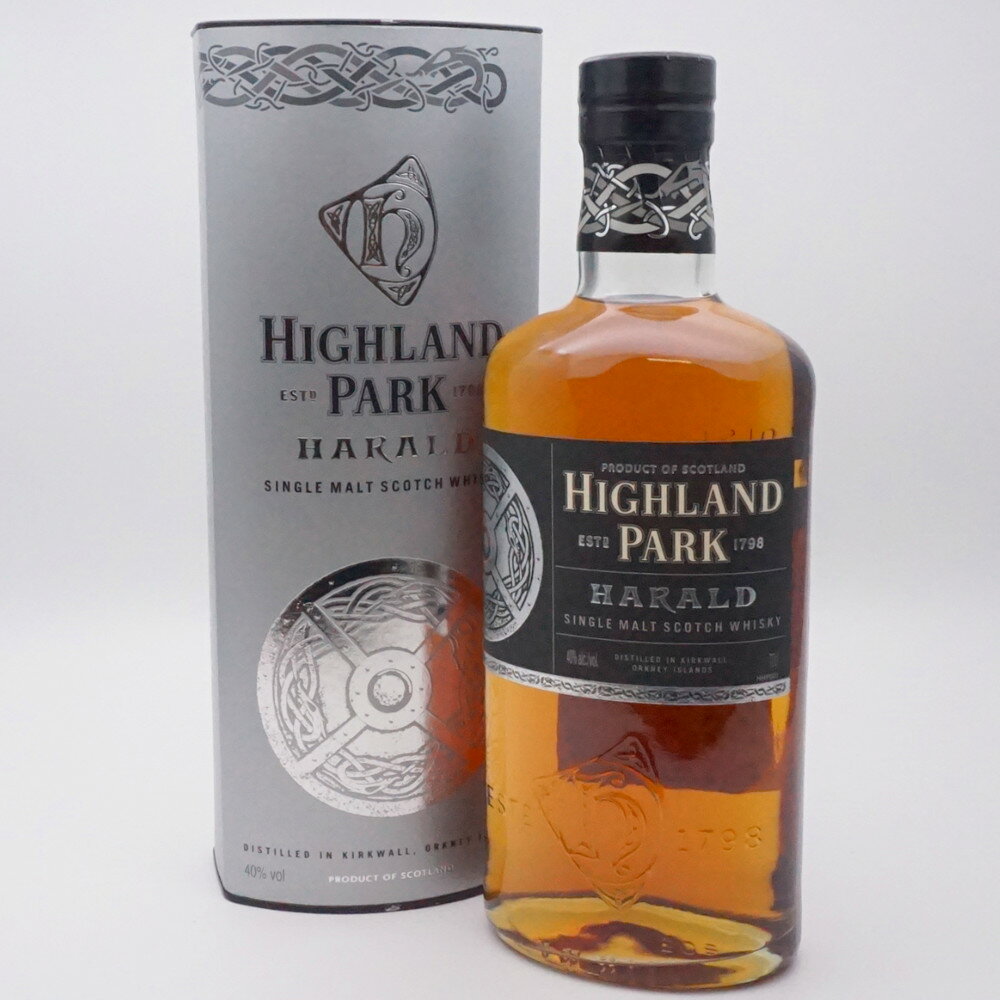 HIGHLAND PARK HARALD　ハイランドパーク　シングルモルト　スコッチウイスキー　スコットランド　アルコール度数40度　容量700ml　酒　未開栓　【中古】