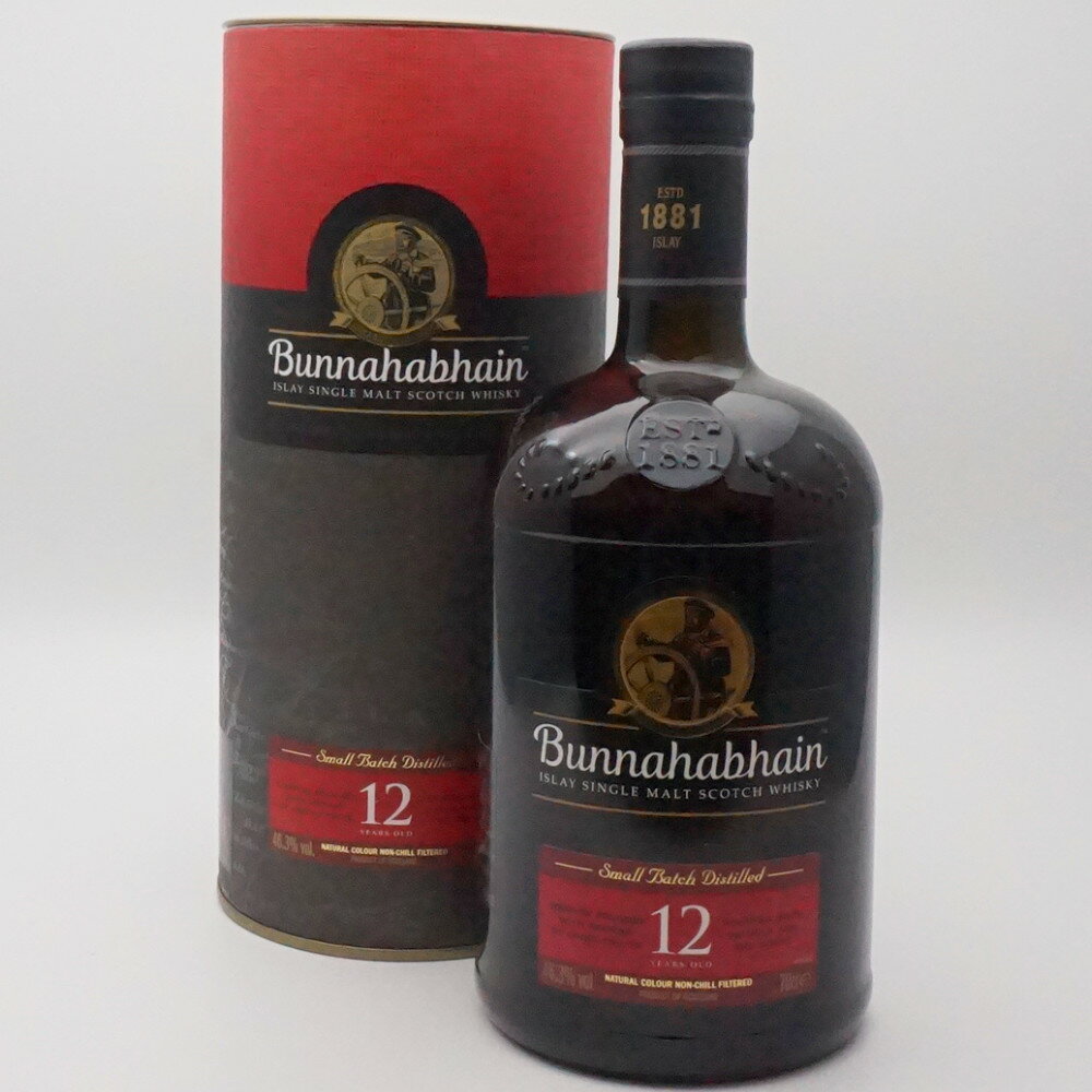 BUNNAHABHAIN Bunnahabhain 12年 Small Batch Distilled　ブナハーブン　シングルモルト　スコッチウイスキー　スコットラン