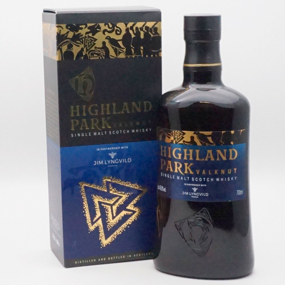 HIGHLAND PARK VALKNUT　ハイランドパーク　シングルモルト　スコッチウイスキー　スコットランド　アルコール度数46.8度　容量700ml　酒　未開栓　【中古】