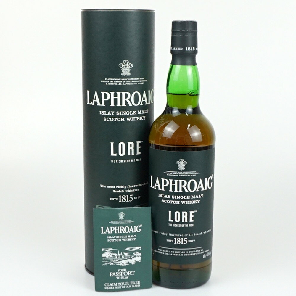 ラフロイグ LAPHROAIG LORE　ラフロイグ ロア　アイラシングルモルト　スコッチウイスキー　スコットランド　容量700ml　アルコール度数46