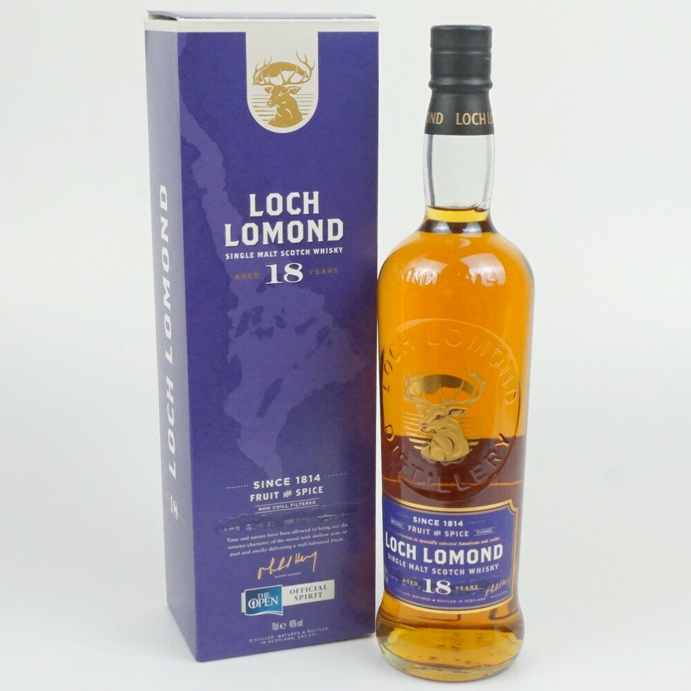 LOCH LOMOND LOCH LOMOND 18年　ロッホローモンド　スコッチウイスキー　スコットランド　アルコール度数46度　容量700ml　酒　未開栓　【中