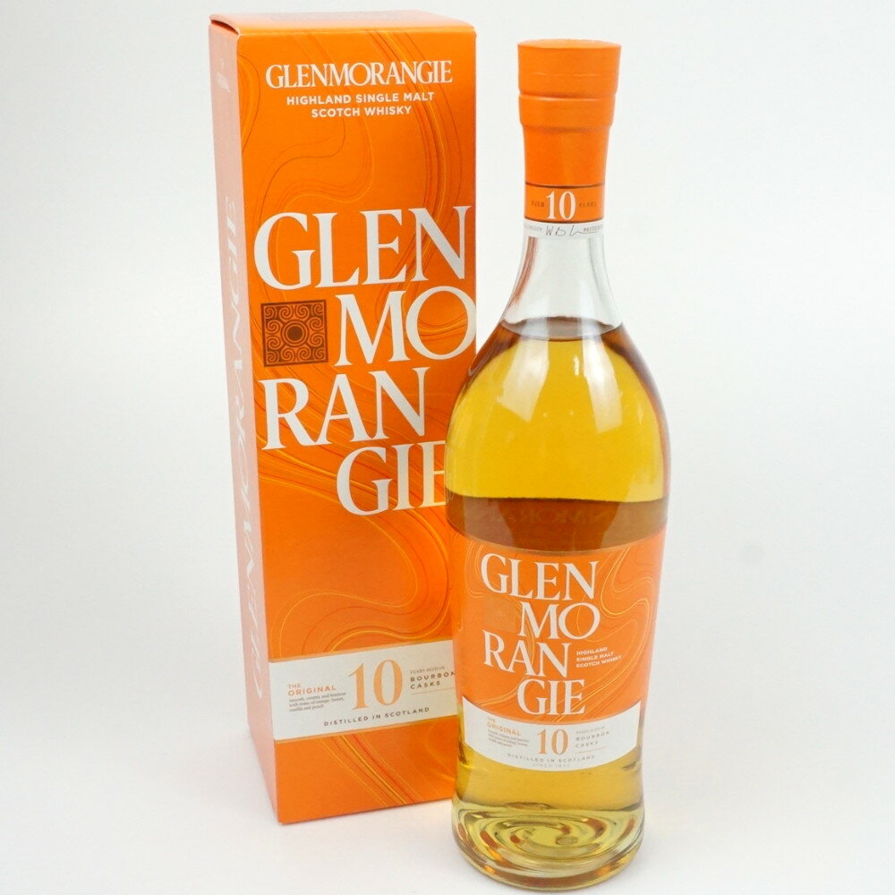 GLENMORANGIE THE ORIGINAL 10年 BOURBON CASKS　グレンモーレンジィ　スコッチウイスキー　スコットランド　アルコール度数40度　容量700ml　酒　未開栓　【中古】