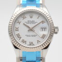 ROLEX ロレックス 279174 デイトジャストローマン ランダム番 ホワイト文字盤 ステンレススチール×ホワイトゴールド 自動巻 28mm レディース腕時...