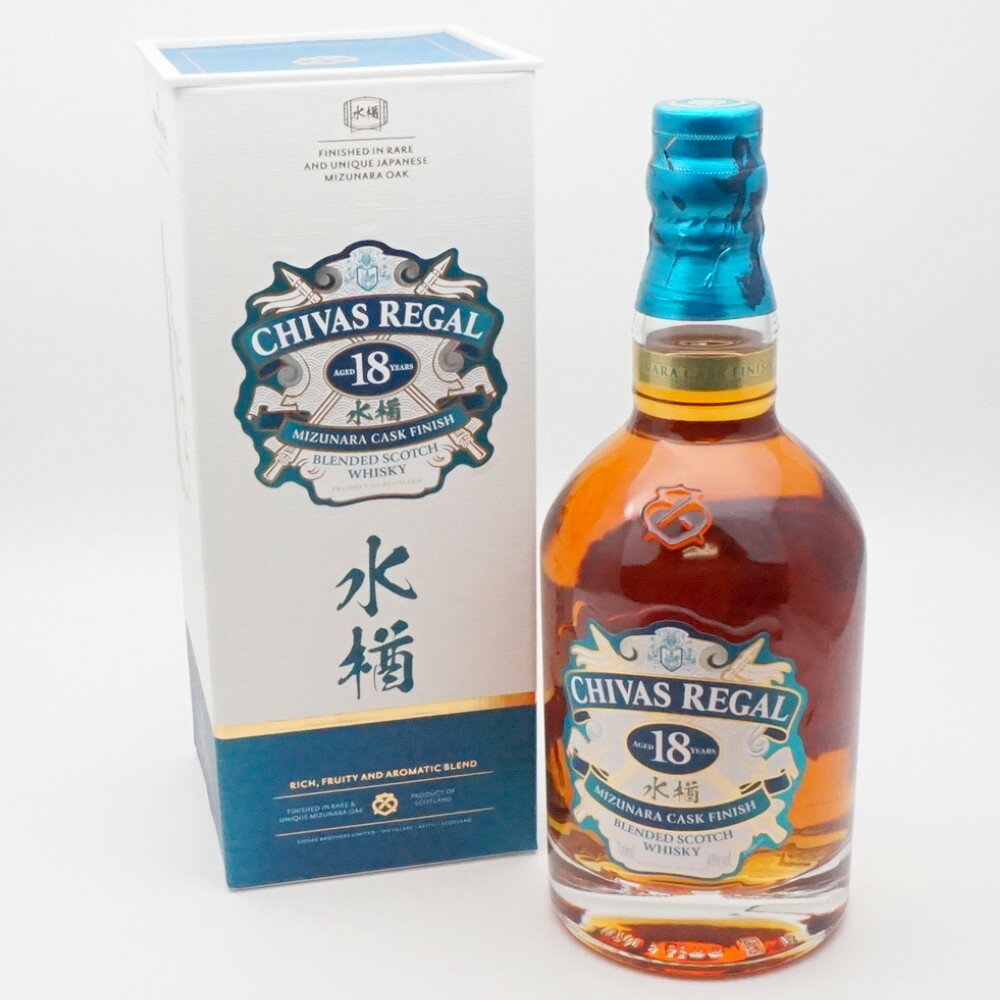 CHIVAS REGAL 18N MIZUNARA CASK FINISH@V[oX[K@ufbh@XRb`ECXL[@XRbgh@AR[x43x@e700ml@@J@yÁz