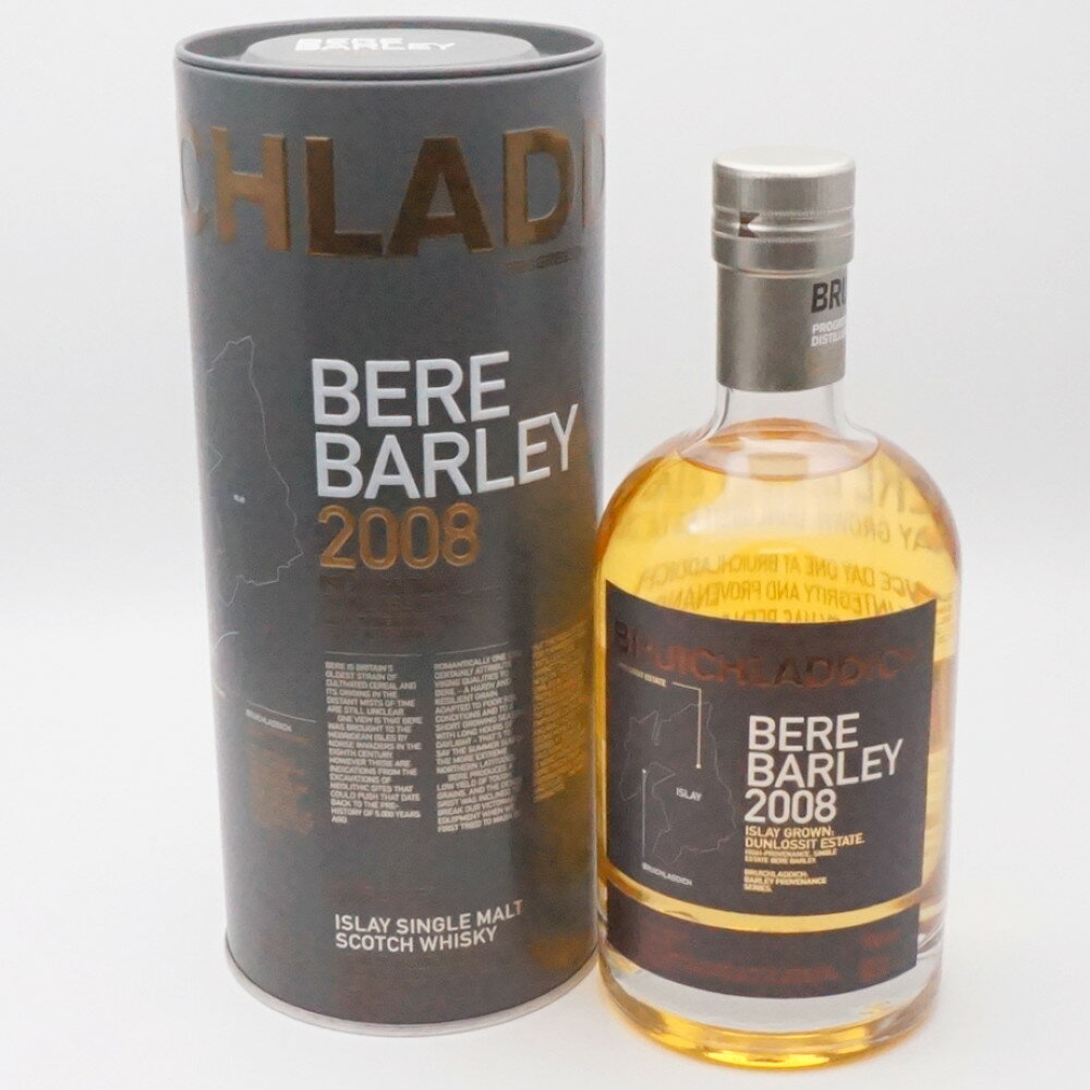 BRUICHLADDICH BRUICH LADDICH BERE BARLEY 2008　ブルイックラディ　シングルモルト　スコッチウイスキー　スコットランド　アルコ