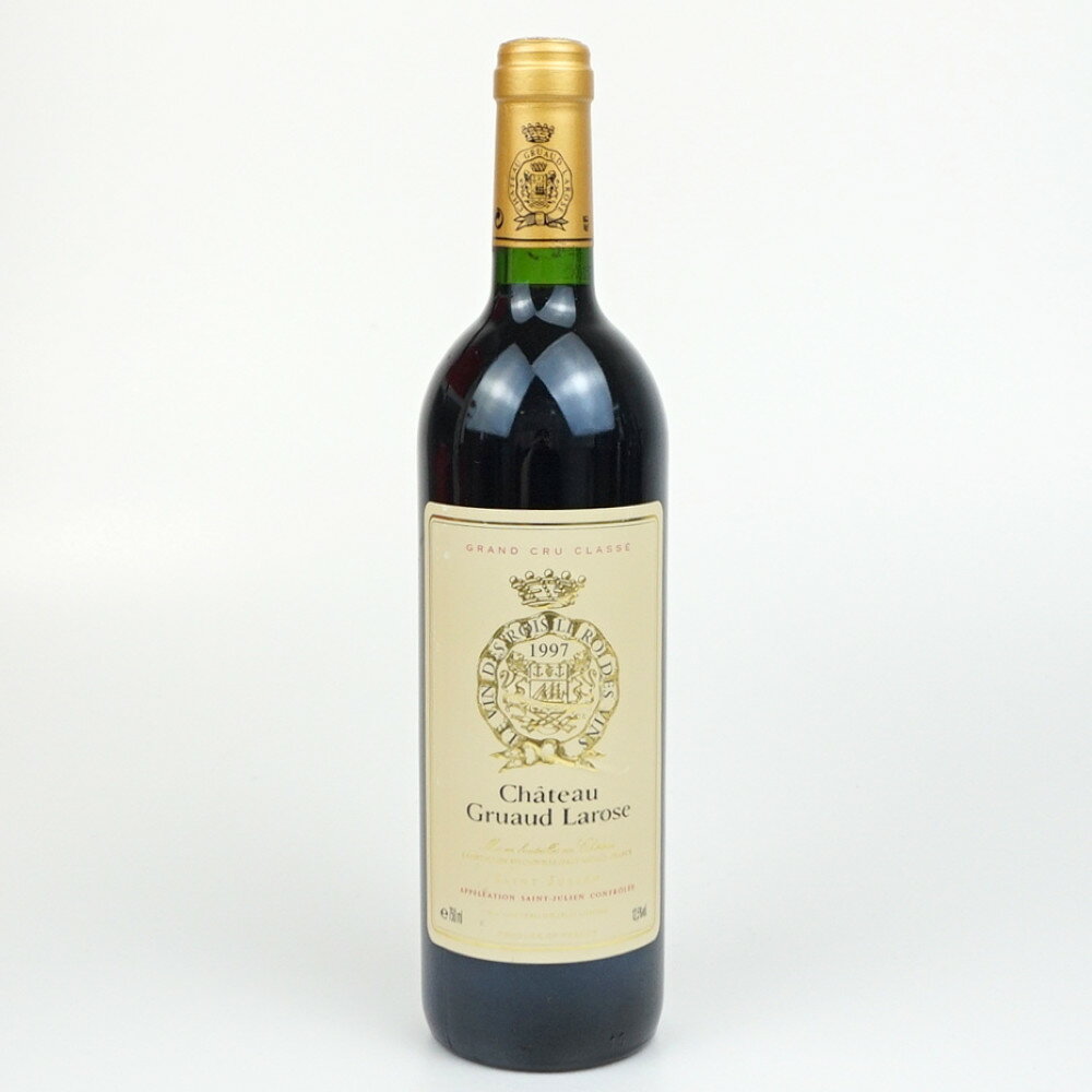 Chateau Gruaud Larose1997　シャトー グリュオ ラローズ　ワイン　赤　辛口　フランス　アルコール度数12.5度　容量750ml　果実酒　未開栓　【中古】