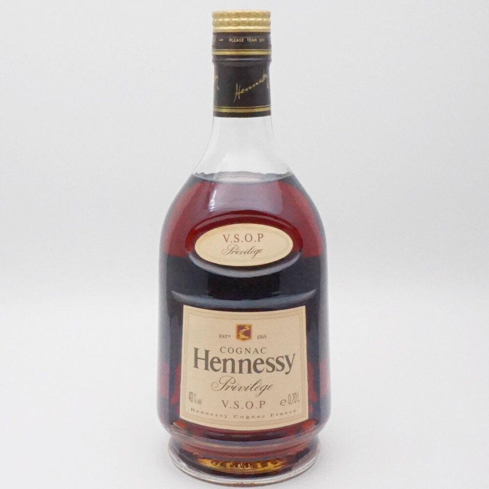 Hennessy VSOP Privilege　ヘネシー　コニャック　ブランデー　フランス　アルコール度数40度　容量700ml　酒　未開栓　【中古】