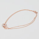 Pinky&Dianne ピンキーアンドダイアン K10 ブレスレット ピンクゴールド 腕周り約17.5〜19.0cm 重量約1.8g ジュエリー アクセサリー...