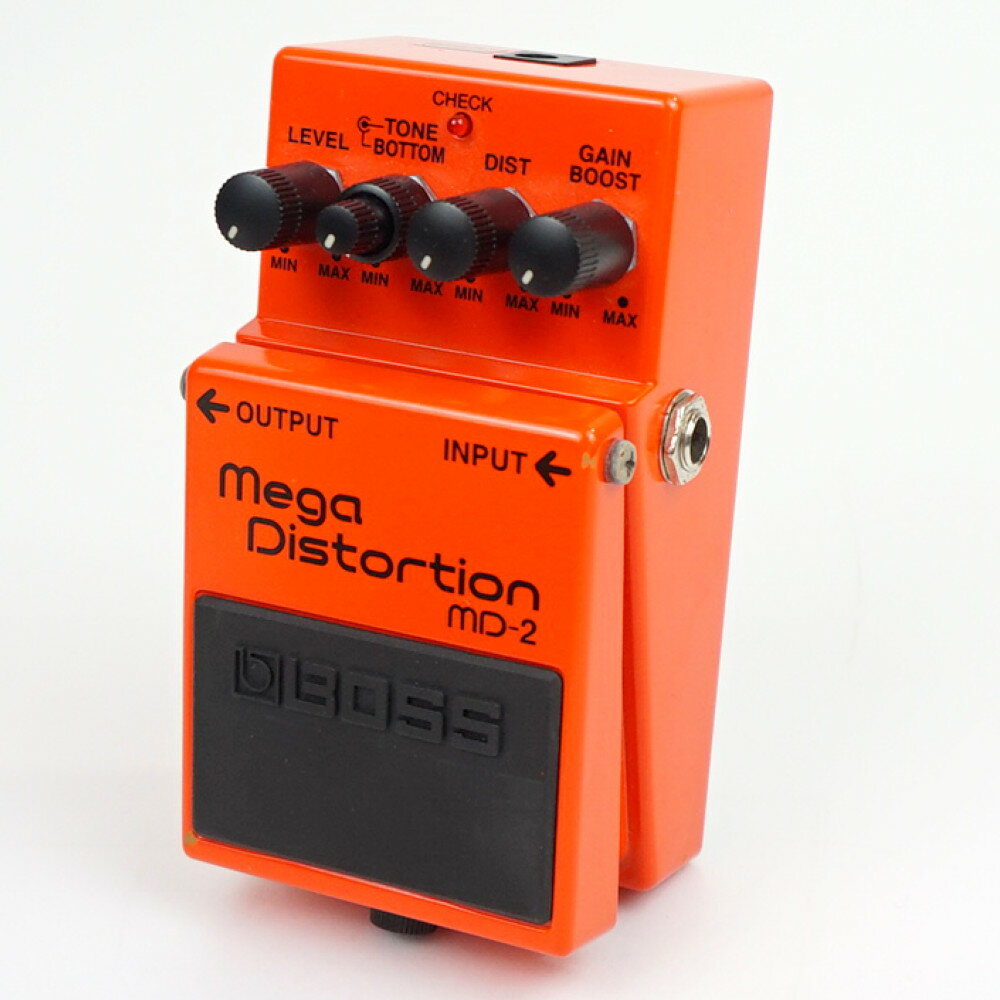 BOSS ボス MD-2 Mega Distortion メガ ディストーション エフェクター ギターエフェクター ギター周辺機器 【中古】