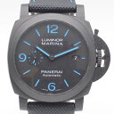 O・PANERAI オフィチーネパネライ PAM01661 ルミノールマリーナ カーボテック 44mm ブラック 自動巻き オートマチック 300M防水 メンズ...