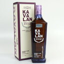 KAVALAN カバラン SHERRY CASK FINISH CONCERTMASTER シングルモルト 台湾 アルコール度数40度 容量700ml 酒 未開...