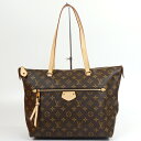 LOUIS VUITTON ルイヴィトン イエナMM モノグラム・キャンバス ブラウン トートバッグ ショルダーバッグ 肩掛けバッグ 未使用 【中古】