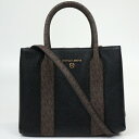 MICHAEL KORS マイケルコース 30F2GANM2L Austin 2WAYバッグ ブラック ブラウン ハンドバッグ ショルダーバッグ 肩掛け 斜め掛...