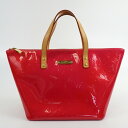 LOUIS VUITTON ルイヴィトン M93669 ベルヴューPM モノグラム・ヴェルニ ローズポップ ピンク系 ハンドバッグ 手提げバッグ レディース 【...