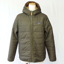 patagonia パタゴニア STY68095FA21 キッズリバーシブルレディフーディ サイズXXL カーキ ブラウン系 キッズ アウター 男女兼用 【中古...