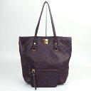 LOUIS VUITTON ルイヴィトン M40553 シタディンPM モノグラム・アンプラント オーブ パープル系 トートバッグ レディース 【中古】