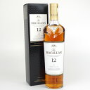 MACALLAN SHERRY OAK CASK 12年 マッカラン シングルモルト スコッチウイスキー スコットランド アルコール度数40度 容量700ml ...