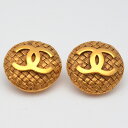 CHANEL シャネル ヴィンテージココマークイヤリング ゴールド 耳飾り ブランドアクセ ジュエリー レディース 【中古】