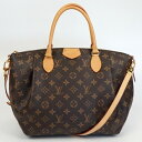 LOUIS VUITTON ルイヴィトン M48813 テュレンPM モノグラム ブラウン ハンドバッグ ショルダーバッグ レディース 【中古】