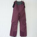 patagonia パタゴニア 30331 パウスレイヤー・ビブ ワインレッド系 サイズS レディース スキーウエア パンツ【中古】