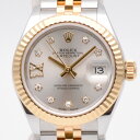 ROLEX ロレックス 279173G デイトジャスト ランダム番(2018.3月記載) シルバー×イエローゴールド 自動巻き オートマチック 28mm デイト...