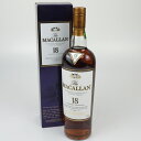 MACALLAN 18年 SHERRY OAK CASKS マッカラン シングルモルト スコッチウイスキー スコットランド アルコール度数43度 容量700ml...
