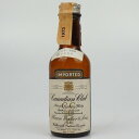 Canadian Club 6年 カナディアンクラブ ブレンデッド カナディアンウイスキー カナダ アルコール度数43度 容量47ml ミニボトル ミニチュア ...