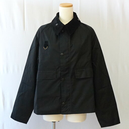 Barbour バブアー 242MWX1212 Spey スペイ ワックスコットンショートブルゾン ブラック 黒 サイズ表記XL ジャケット アウター アパレル メンズ 【中古】 Barbour バブアー 242MWX1212 Spey スペイ ワックスコットンショートブルゾン ブラック 黒 サイズ表記XL ジャケット アウター アパレル メンズ 【中古】